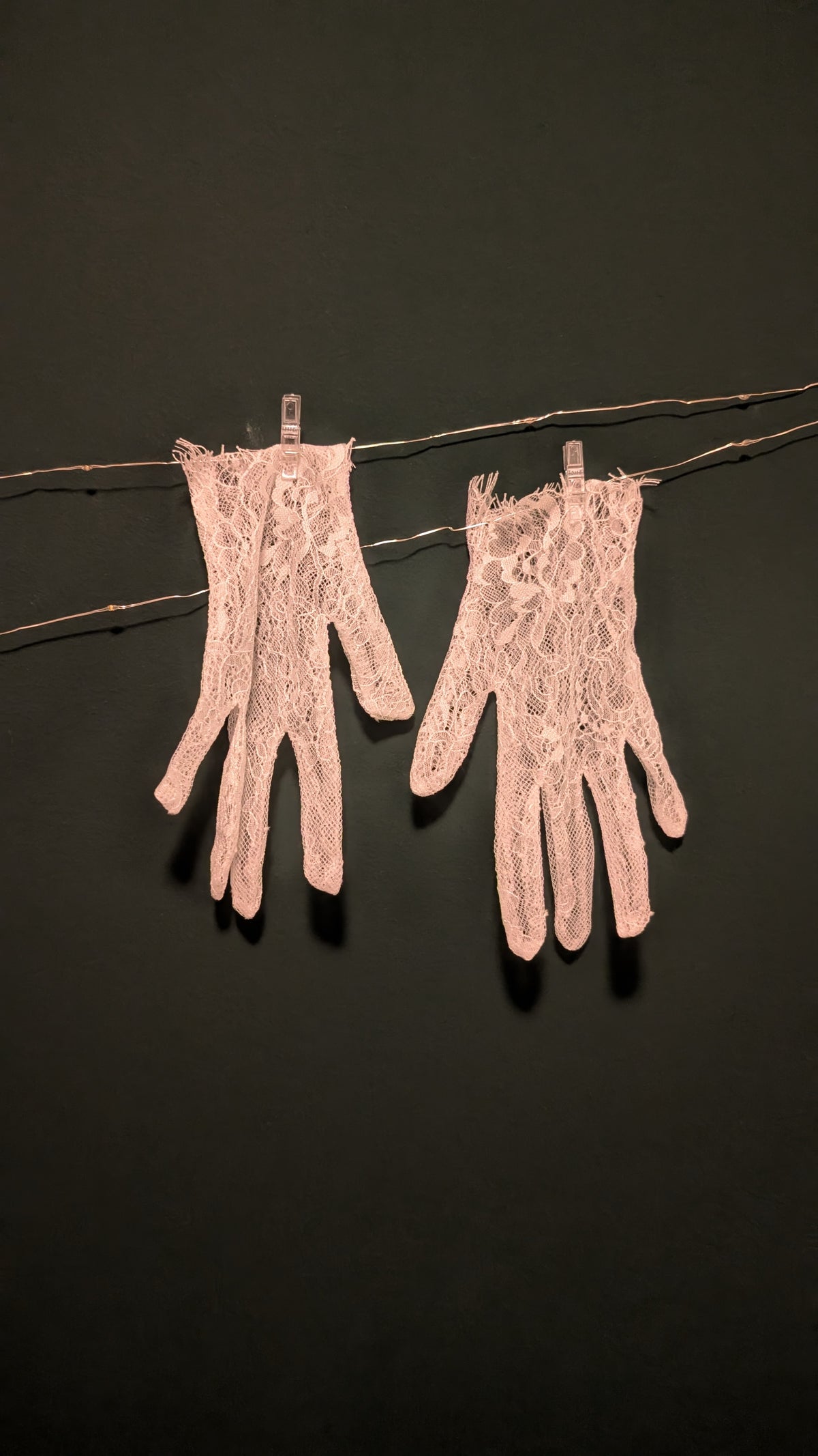 Kurze Handschuhe aus französischer Guipure-Spitze -Colette